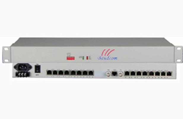 E1 G703 to 16 channel RS232 converter