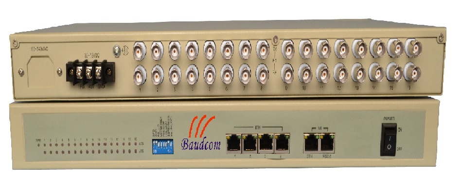 Ethernet over TDM 16 E1 to Ethernet Converter