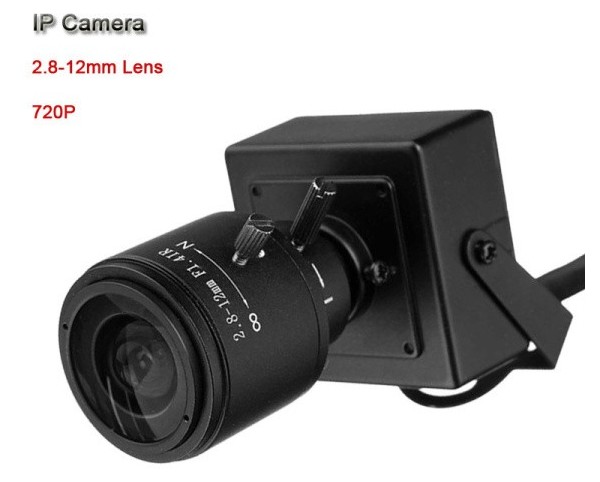 HD Infrared Waterproof Mini IP Camera ONVIF 202812mm Manual Varifocal Zoom Lens10MP Plug and Play