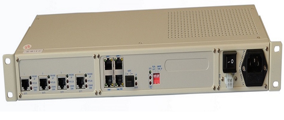 4 E1 TDM over IP 4E1 over Ethernet Multiplexer