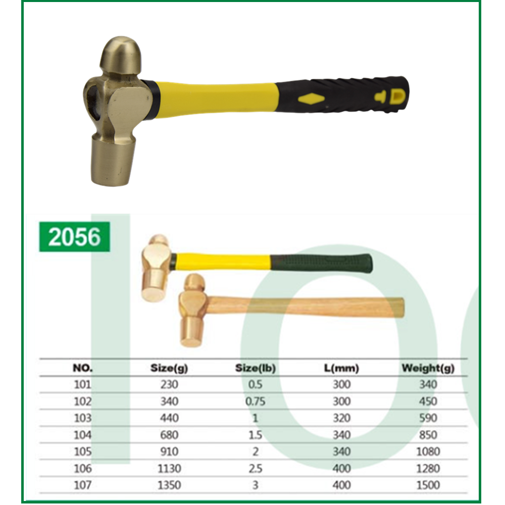 non sparking ball pein hammer ball peen hammer