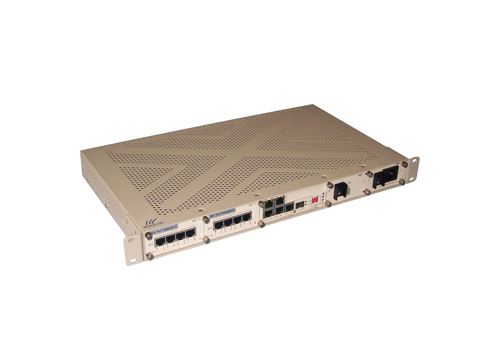 16E1 over Gigabit Ethernet Multiplexer 16E1 over IP