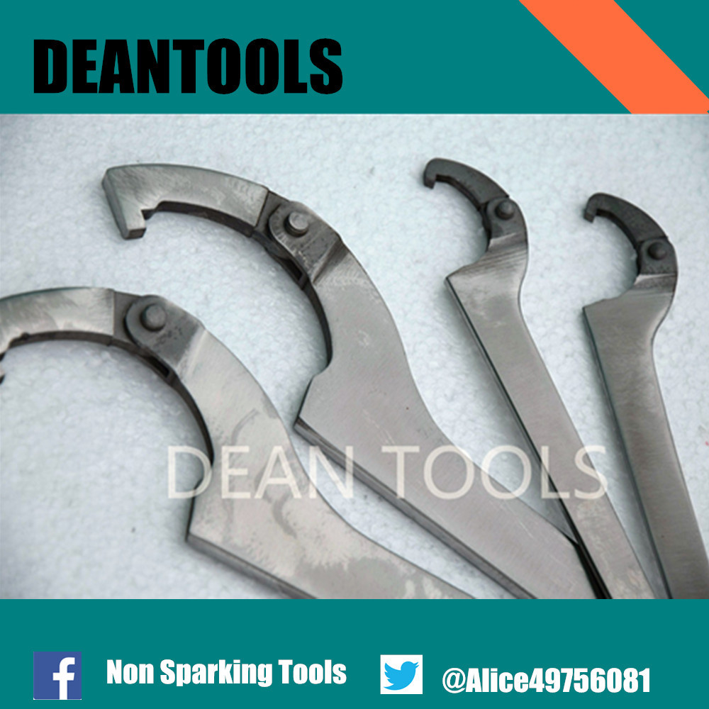 non magnetic 304 stainless steel hook wrench hook spanner