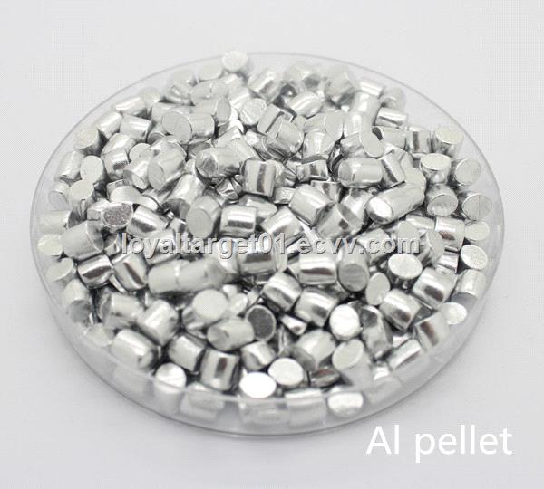 High purity metal aluminium 99999 pellet price