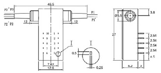 D1X2 Fiber Optical switch