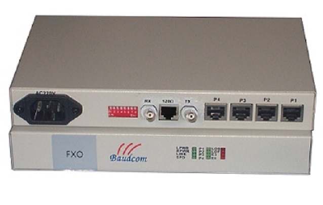 4Channel Voice FXSFXO over E1 Multiplexer
