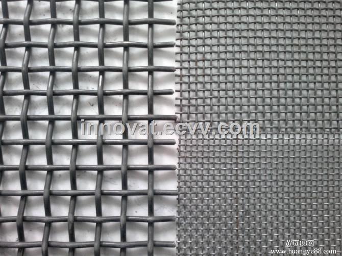Top quality stainless steel and galvanized crimped wire mesh for mining