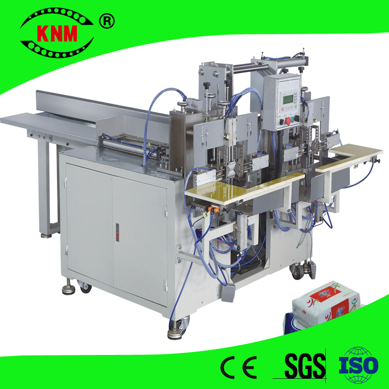 facial tissue paper and hand towel packing machine