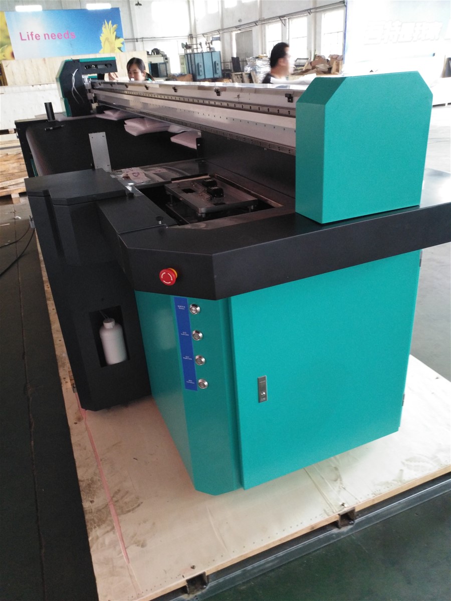 25m Large Format Hybrid UV Printer for both rigid and roll to roll material