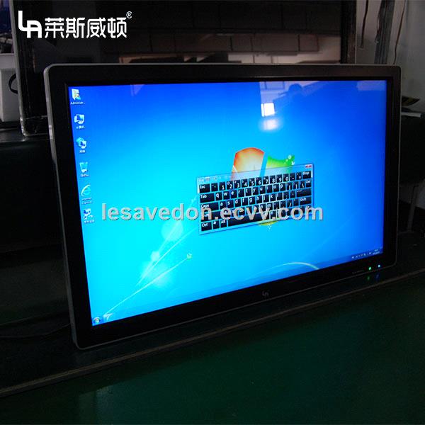 LASVD 65 inch Wall Mount Multifunctionality dual system Touch all in one PC Kiosk
