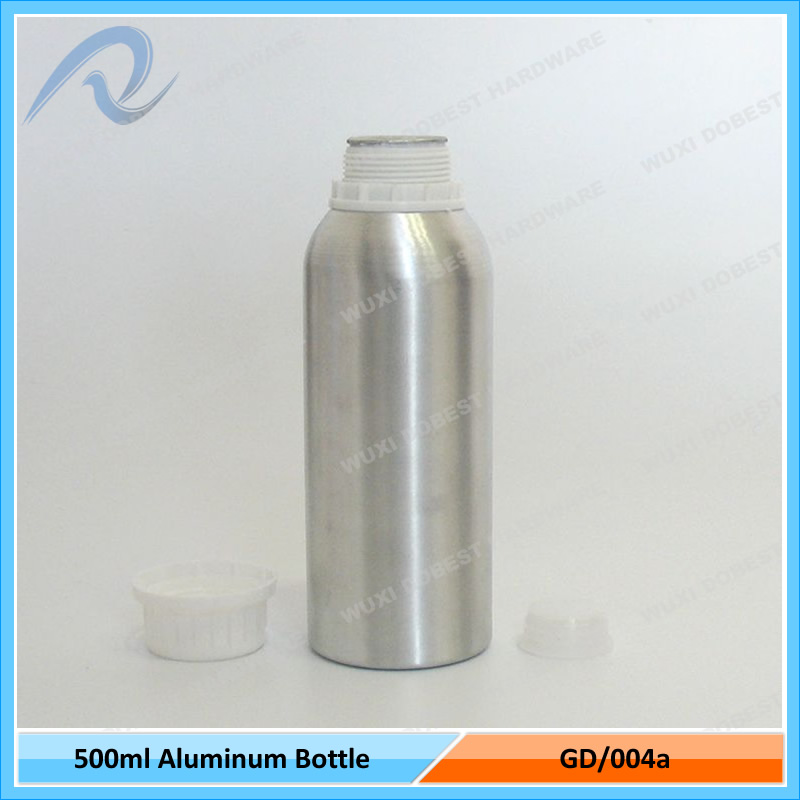 colorful aluminum essential oil bottles 100ml 250ml 500ml 1000ml made in china