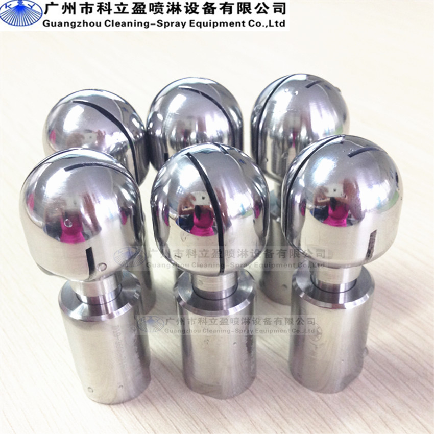 316L stainless steel 38BSPP Sanitary CIP rotary spray ball