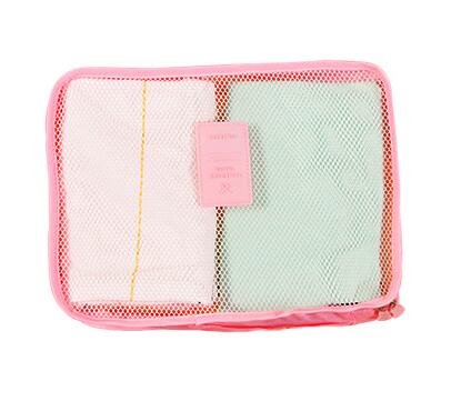 Upgraded Korean Hot Sale Travel Luggage organizer bag Travel Kit 6pcs set