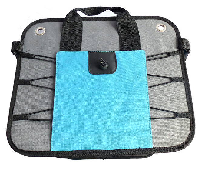 Two Sections Durable Waterproof Fabric Car Boot Organizer Car Trunk Organizer With PE Board