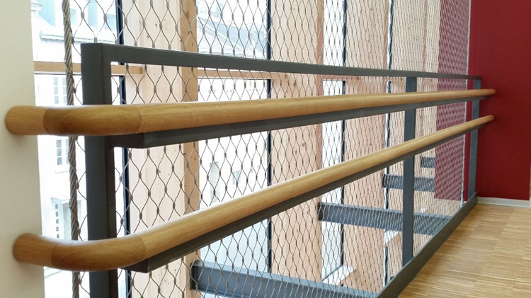 SS304 Knotted Cable Mesh for balcony protecting