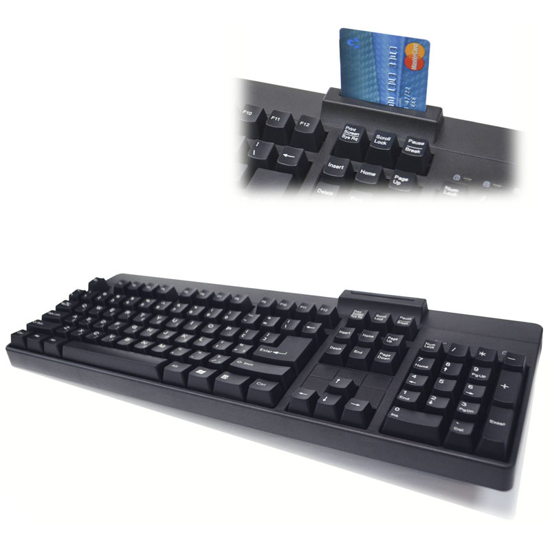 Heavyduty USB Keyboard with Smart Card Reader