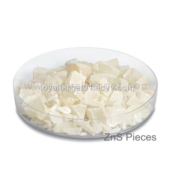 High purity Zinc sulfide 99999 13mm ZnS granulesPieces