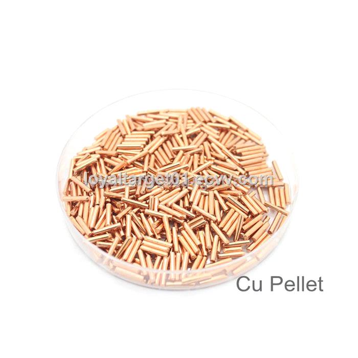 high purity 99999 5N Cu copper pellets