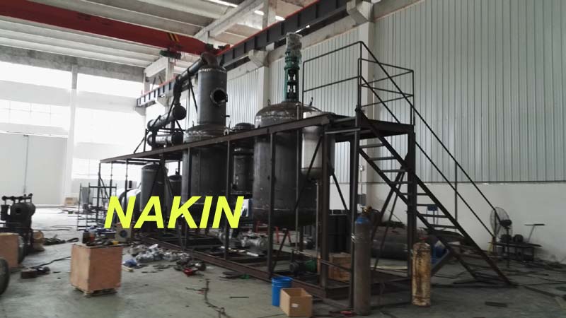JZC waste engine oil distillationoil refinery plant
