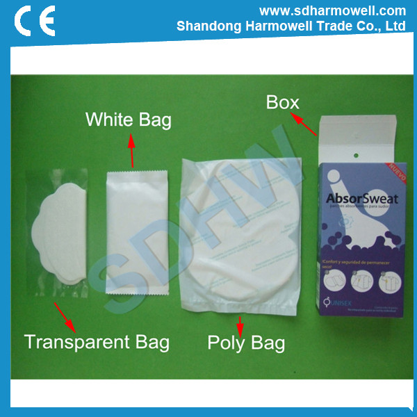 Disposable Underarm Sweat Pads for Sweat Absorbing