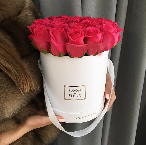 New Cardboard Paper Packaging Boxes for Rose Flowers