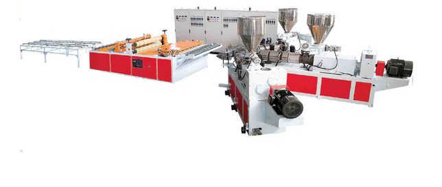 PC PP PVC Corrugated Sheet Extrusion Line