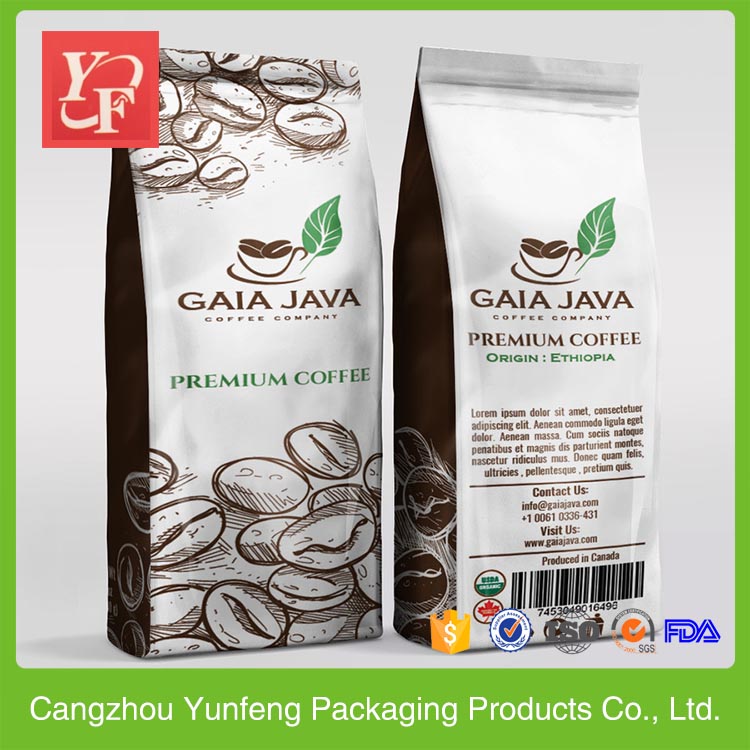Supplier wholesale high quality coffee bags
