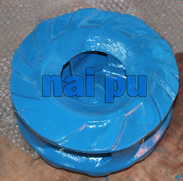 Metal A05 and Elastomer Rubber Slurry pump Impeller