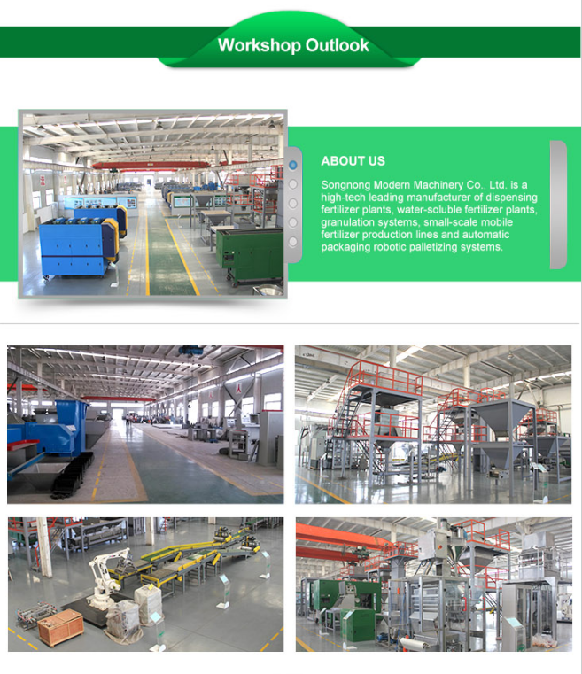 China Automatic Bulk Blending Fertilizer Production Line