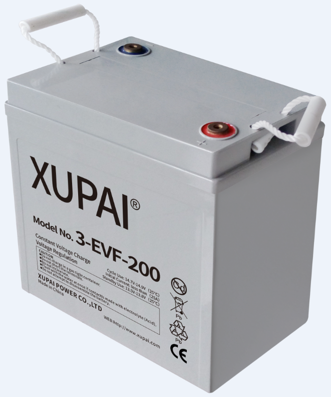 12V 200ah Xupai Lead Acid Battery Pack for Electric Vehicle 6Evf200