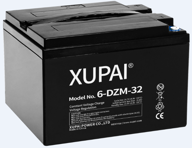 Xupai Brand Top Qaulity Deep Cycle battery 12V 32ah