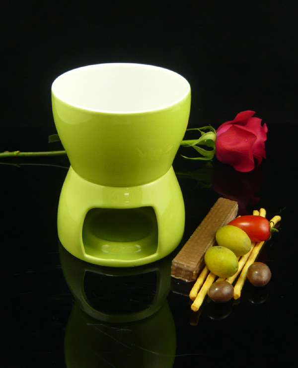 Ceramic fondue set