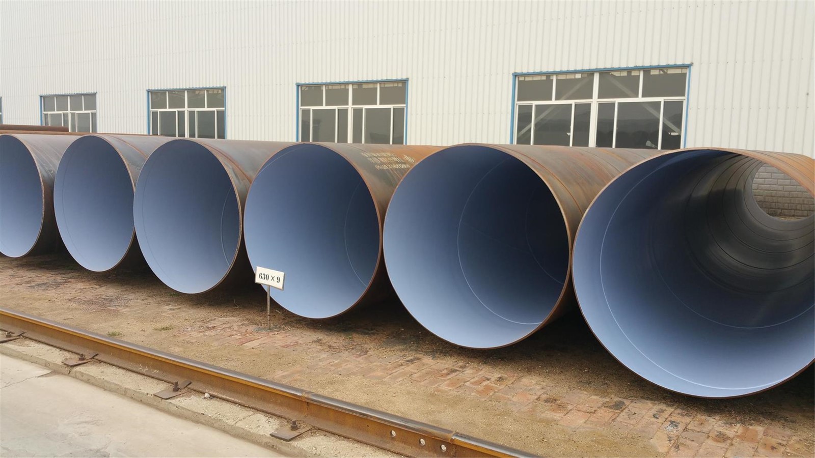 internal FBE coating SSAW PIPE