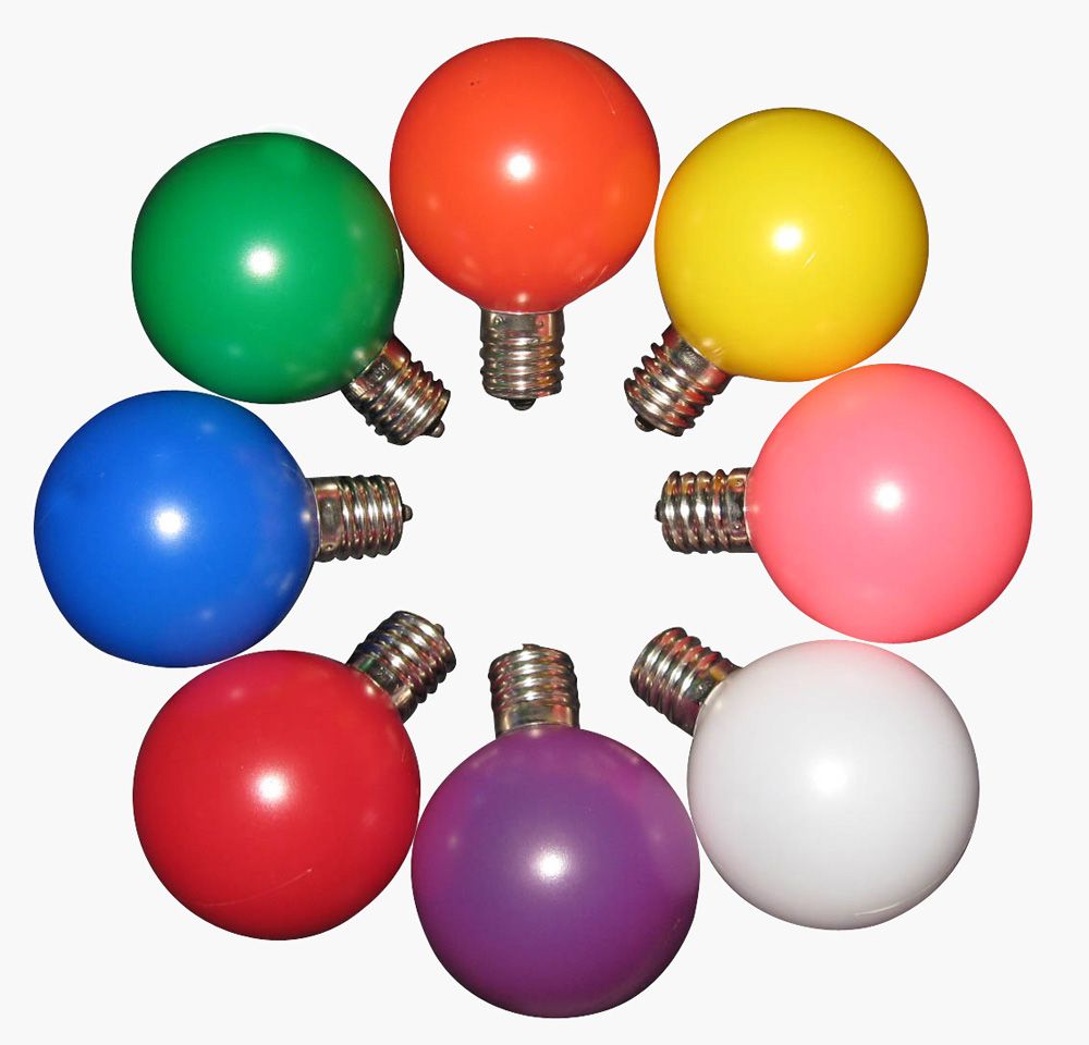 Holiday G50 LED Globe Bulbs