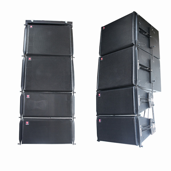 Single 12 inch woofer line array and single 18 inch woofer sub