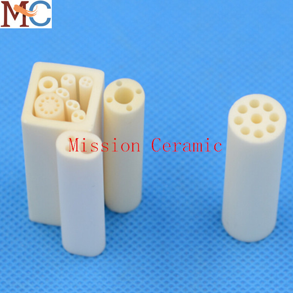 Closed One End Alumina Ceramic Tube