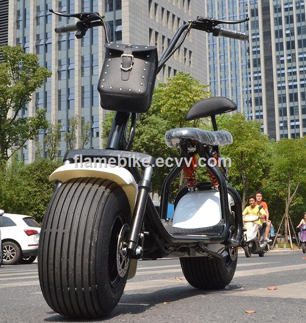 800W Electric Motorcycle with FR Suspension 2 Seats