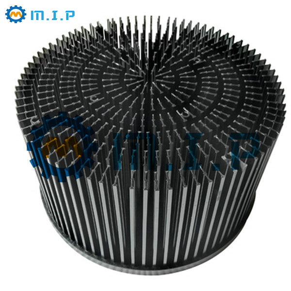 250mm cold forging heat sinks 200W LED cooler