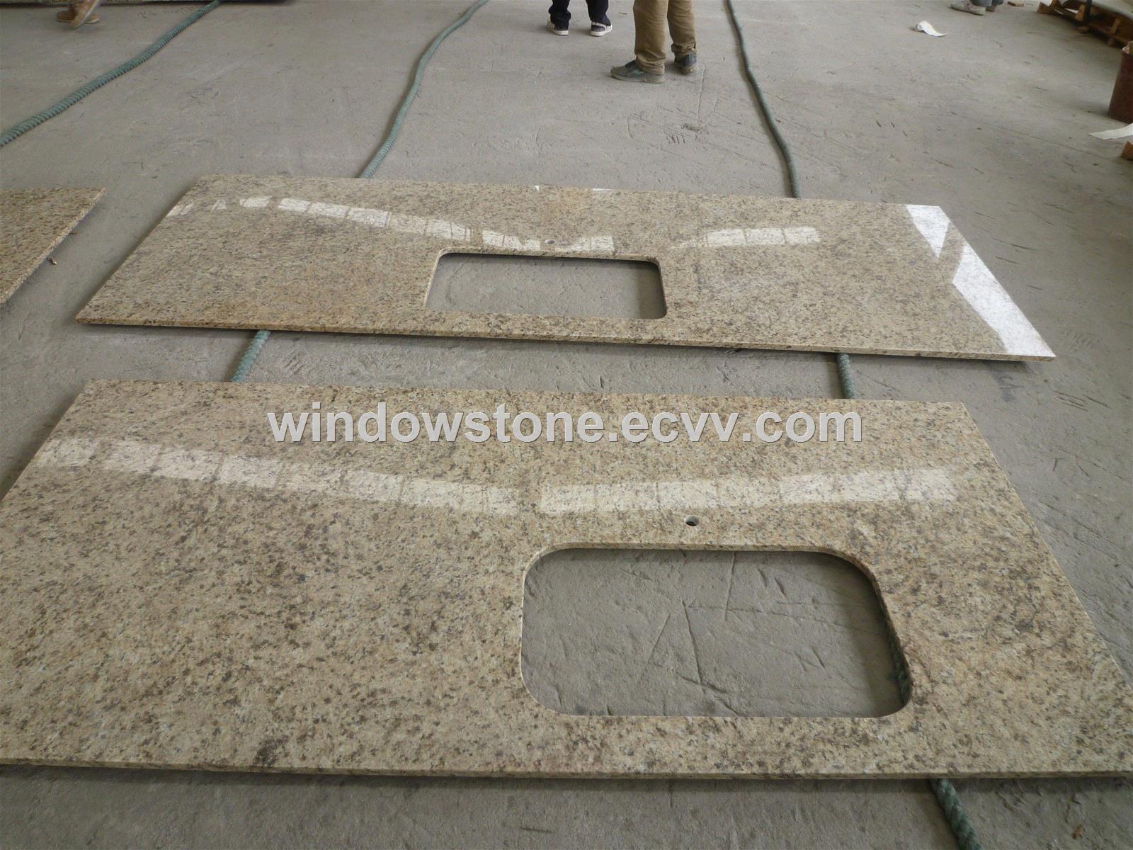 Giallo Ornamental Granite Countertops and Kitchen Tops