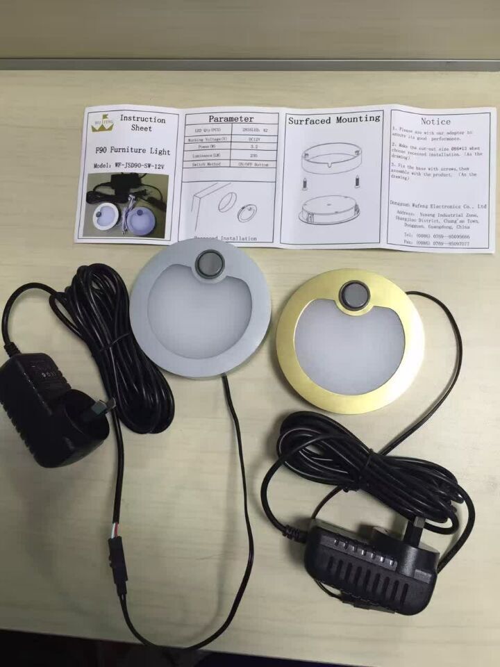 LED inner cabinet light with Switch