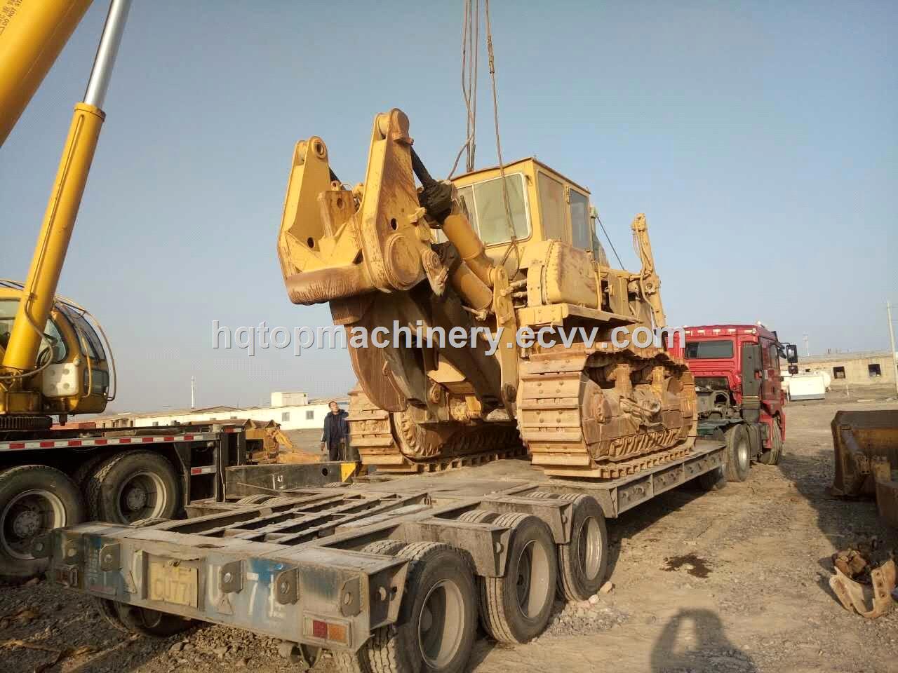 Used BulldozerKomatu D155A Crawler BulldozerJapan Cheap Hydraulic Dozer