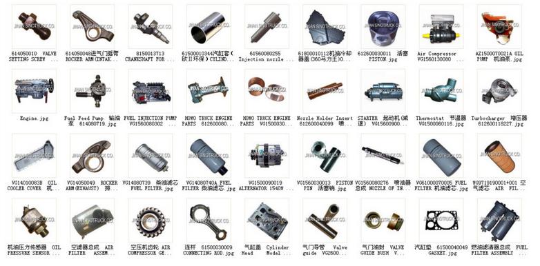 Sinotruk Engine Truck Spare Parts Crankshaft