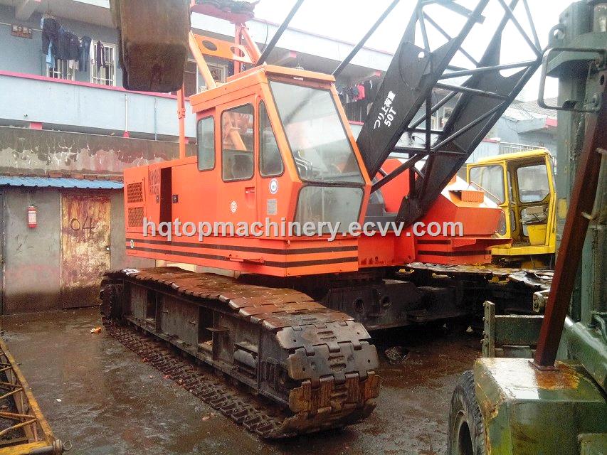 Japan Used Crawler CraneHitachi 50t KH180 Crawler CraneCheap Hydraulic Track Crane