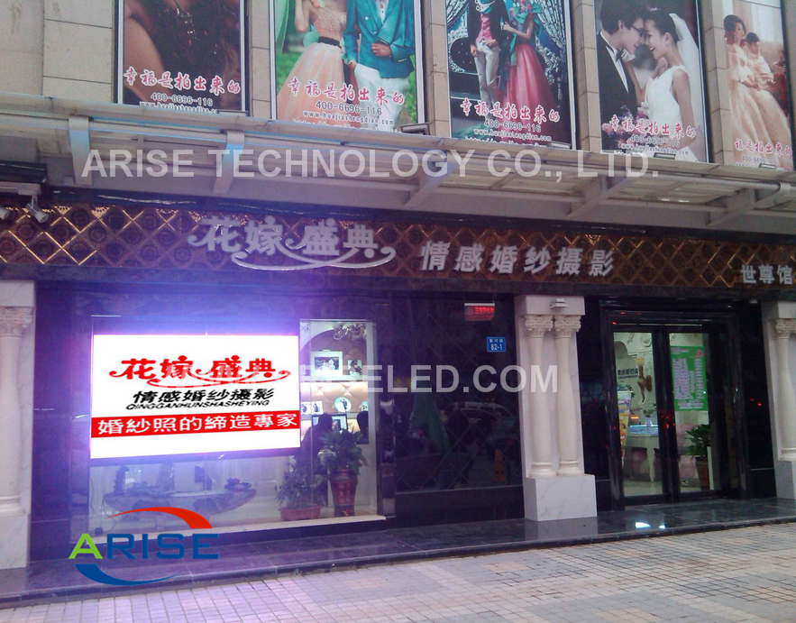 Transparent Led screen display glass wall LED screen glass window led display