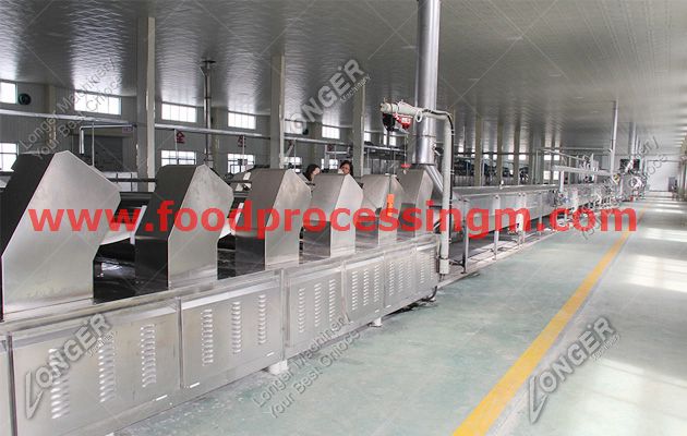 fired instant noodle production line