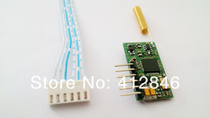 KYL500S 433mhz RF data transmitter 1km range module ttl 50mW minsize RF receiver