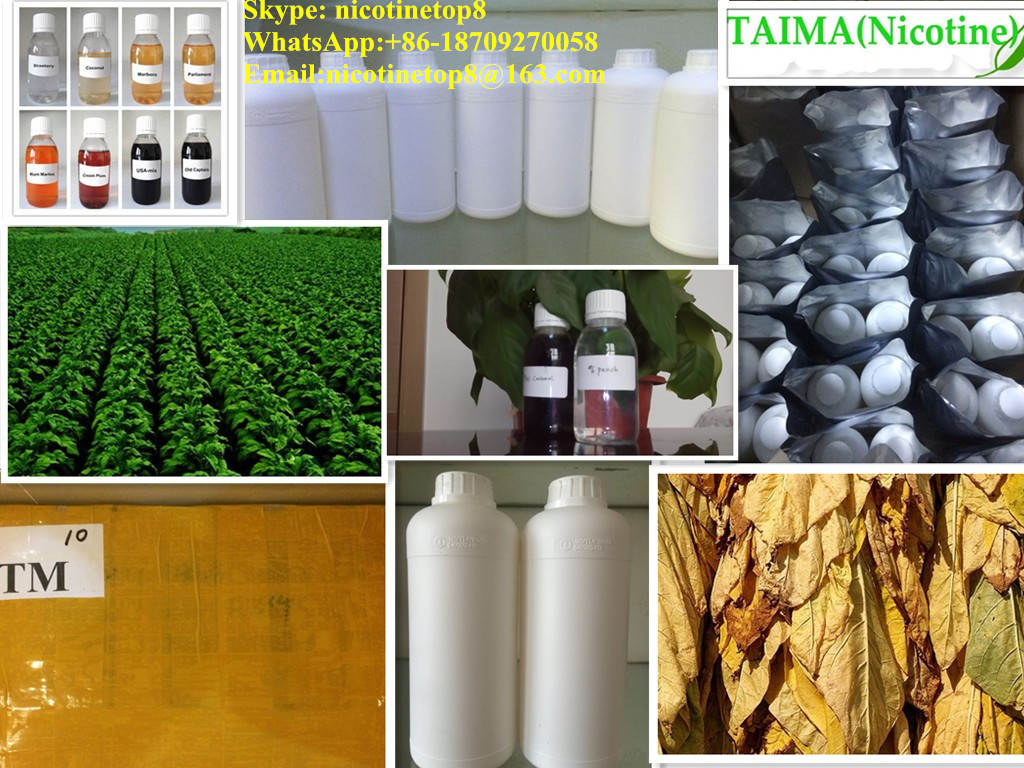 Pure Nicotine 1000mgml flavors and mixed unflavored liquid