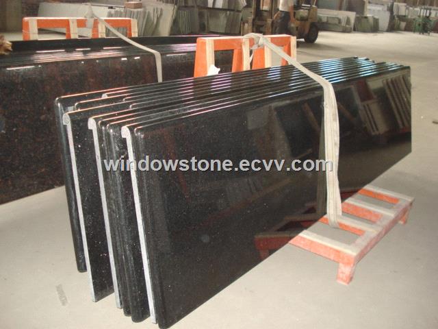 Black Galaxy Granite Kitchen Tops