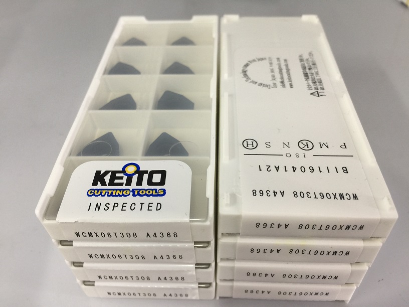 CNC Carbide inserts WCMX06T308 A4368