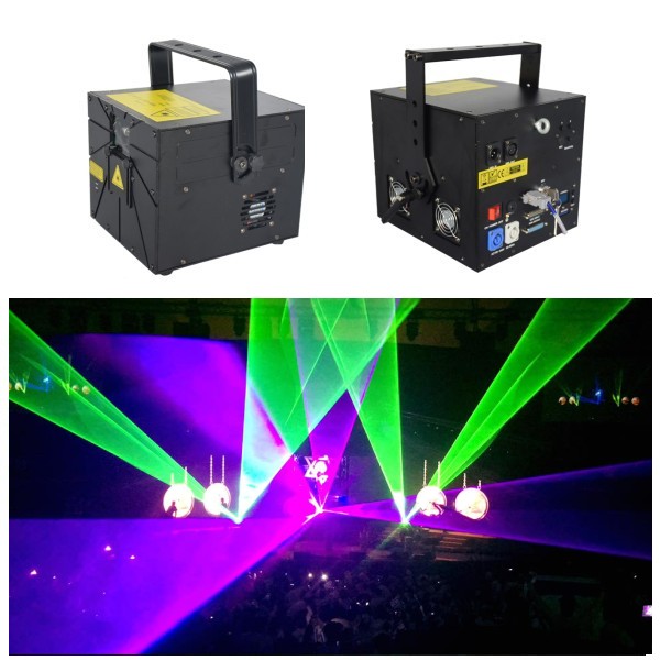 New Model LCD with Computer 25W RGB Laser Show